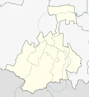 Oktyabrskoye is located in North Ossetia–Alania