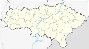 Novye Burasy is located in Saratov Oblast