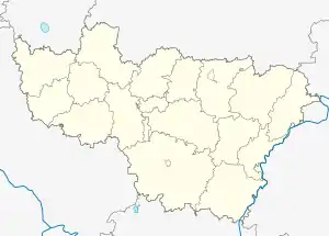 Skorodumka is located in Vladimir Oblast