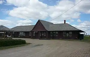 Former CNR station in Outlook