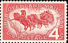 Overland Mailissue of 1958