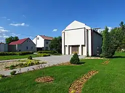 Centre of Litovany with the Chapel of St. Pius X