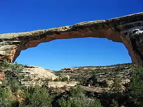 Natural Bridge Owachomo at Natural Bridges National Monument