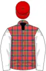 Macduff Tartan, White sleeves, Red cap