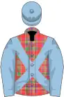 McAllister Tartan, Light Blue cross belts, sleeves and cap