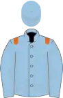 Light blue, orange epaulets