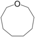 Structure of oxonane