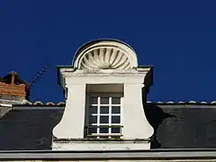 Dormer window at no. 13.