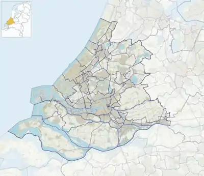 Zwartewaal is located in South Holland