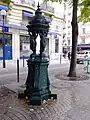 Paris XV, Rue Alain Chartier, Wallace fountain