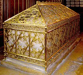 Chasse or reliquary for the surviving relics of Saint Genevieve (19th c.)