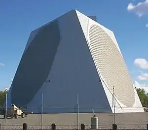 A giant phased-array radar in Alaska