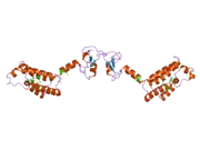 2f6n: Crystal structure of PHD finger-linker-bromodomain fragment of human BPTF in the free form