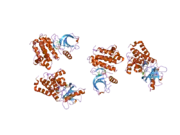 2hen: Crystal Structure of the EphB2 Receptor Kinase domain in complex with ADP