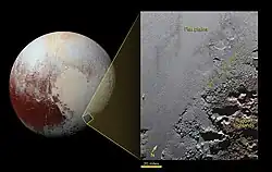 Pluto - Krun Macula(context; 14 July 2015).