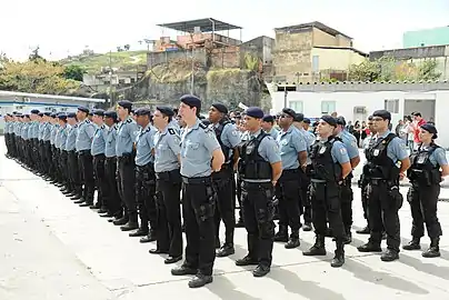 Officers of the Military Police of Rio de Janeiro State, Brazil