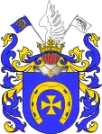 Coat of arms of Czernyszew family (Ukraine), 1765