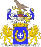 Coat of arms of Count Marcin Koziebrodzki (1781)