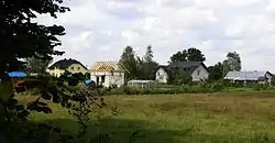 Houses in Dobra Wola