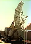 "Side Net" height finding radar. Photo by Nellis AFB.