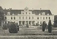 Wolsztyński Palace, property of Apolinary Gajewski, before reconstruction.