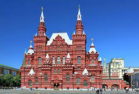 The building of the State Historical Museum (1875—1883)