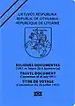 Lithuanian Refugee Travel Document