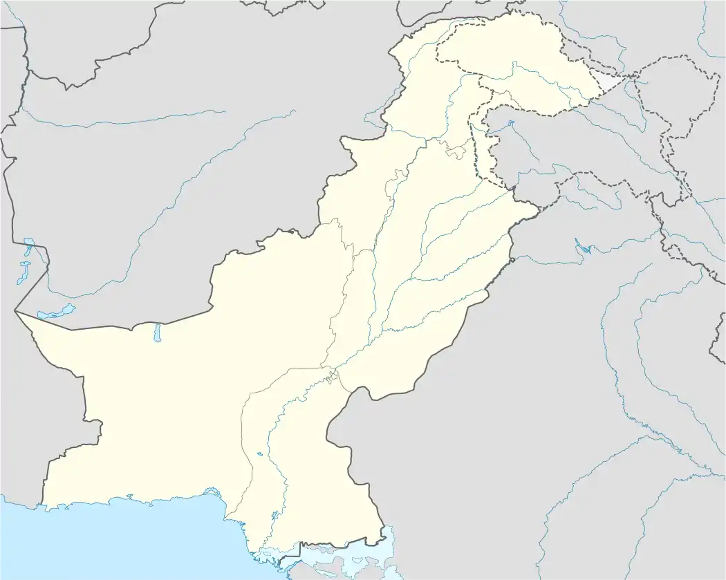 Keran is located in Pakistan