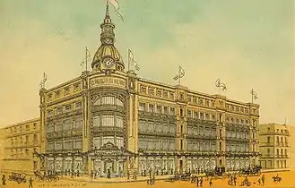 1908 painting of Palacio-Centro