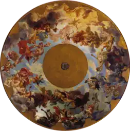 The Triumph of Beauty, Charmed by Music, amidst the Muses and the Hours of the Day, designed for the ceiling of the auditorium of the Palais Garnier, by Jules-Eugène Lenepveu, 1872, oil on canvas, Musée d'Orsay