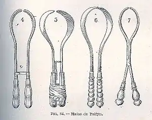 Palfyn hands in different versions