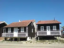 Typical fisherman house in Praia da Tocha