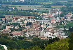 Panorama of Sarmede