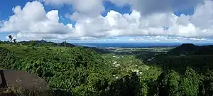 Panorama from Aasu, facing south