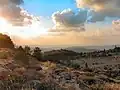 View from Beit Meir in the Judaean Mountains