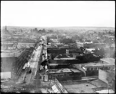 1907, west along 7th from Main