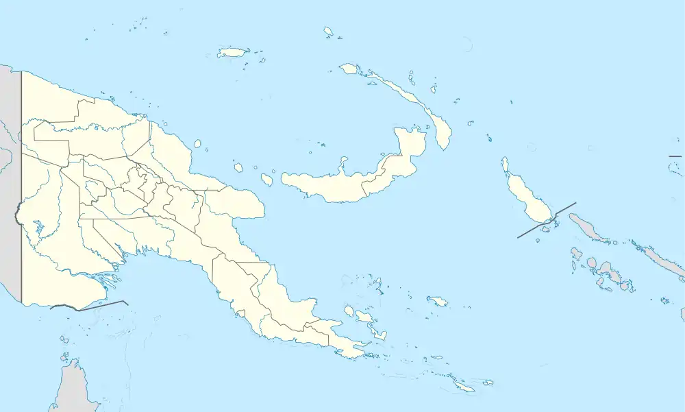 Gilia Island is located in Papua New Guinea