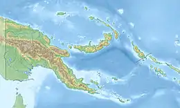 1993 Finisterre earthquakes is located in Papua New Guinea