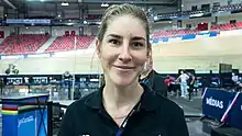 Para cyclist Nicole Murray at 2022 Para Cycling Track World Championships