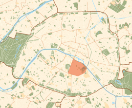 Location within Paris