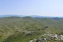 Karst phenomena in the protected area "Mali me Gropa - Bizë - Martanesh".