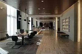 The Douglas level 6 lobby