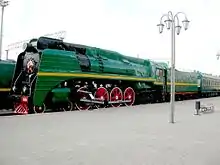 P36-001 at Moscow Railway Museum at Rizhsky station