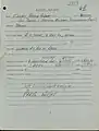 Worksheet on the request for the repatriation of "Patrick Albert O'Leary" (labelled "VIP")