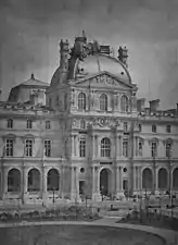 The brand-new Pavillon Richelieu photographed in the late 1850s