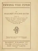 Paying the Piper (1910)