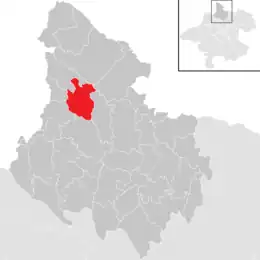 Location in the district