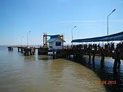 Tanjung Buton Ferry Harbor in Siak Regency