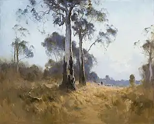 Ghost Gum at Kangaroo Flat, 1921