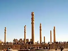 Ruins of the Apadana, Persepolis